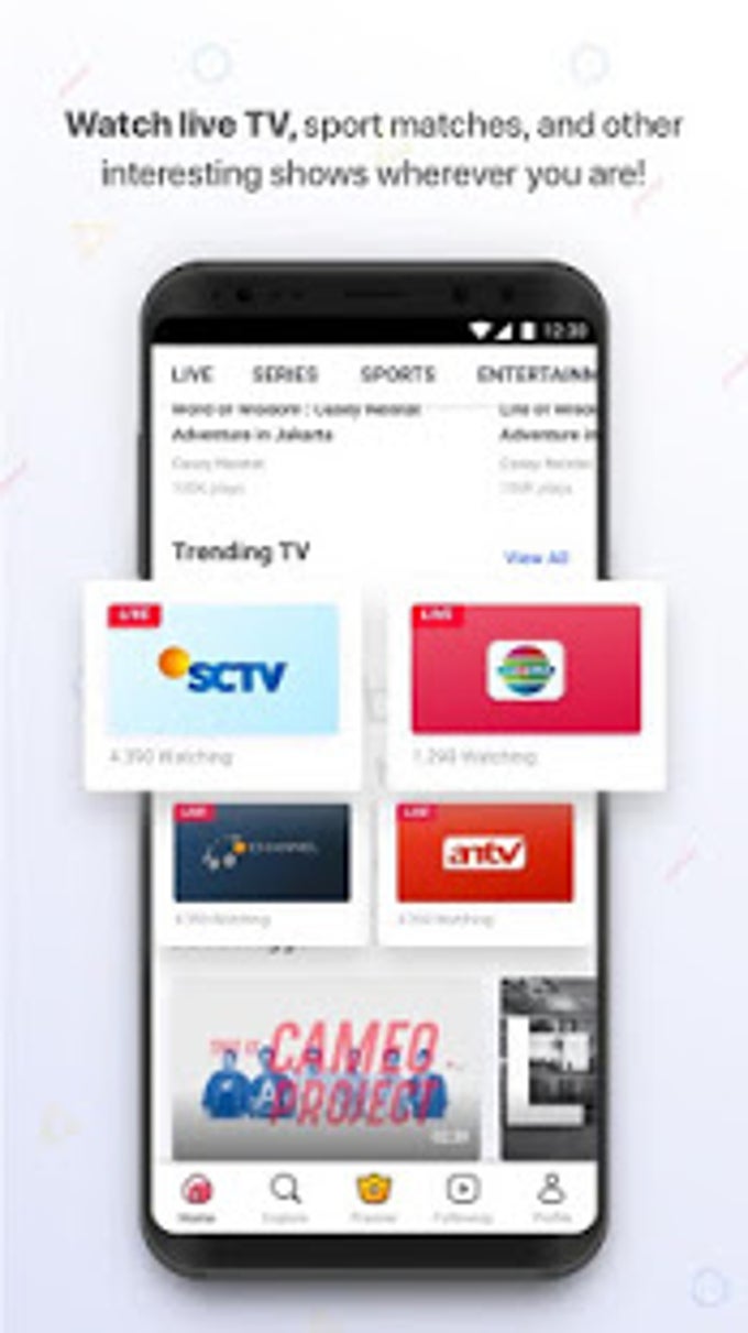 Vidio - Nonton Video TV Live Streaming Gratis APK untuk ...