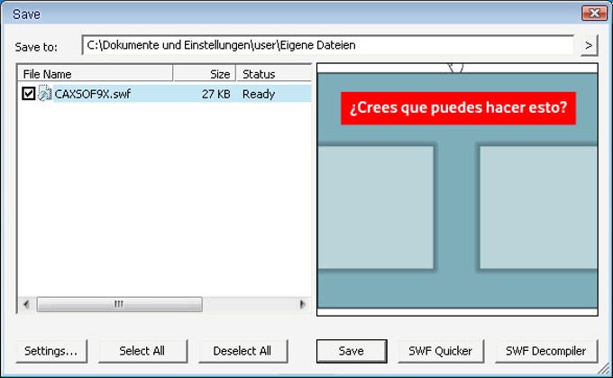 Sothink SWF Catcher for IE Sothink SWF Catcher for IE
