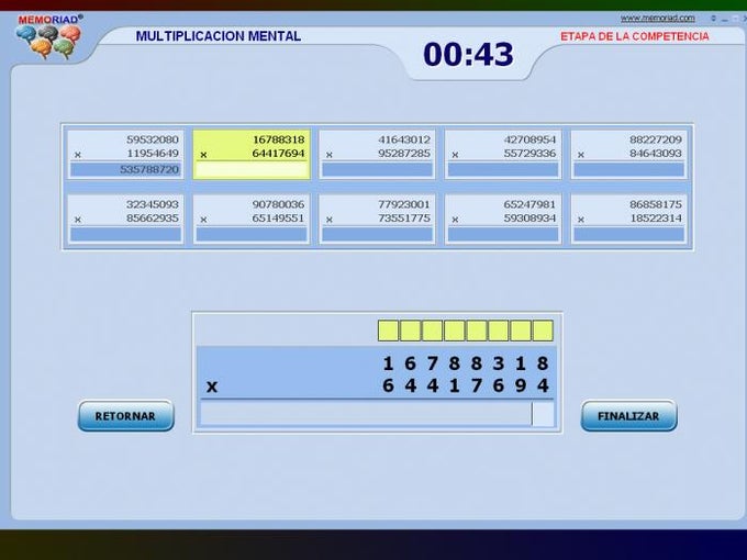 Memoriad Simulator Memoriad Simulator