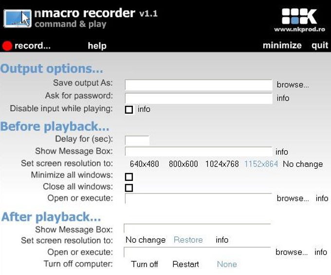 nMacro Recorder nMacro Recorder