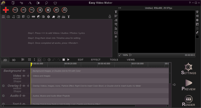 free easy video editor no download