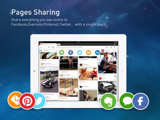 UC Browser+ für iPad UC Browser+ für iPad
