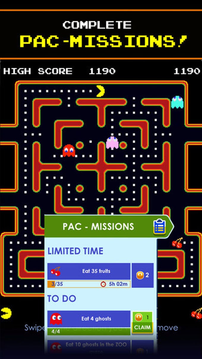 PAC-MAN для iPhone — Скачать