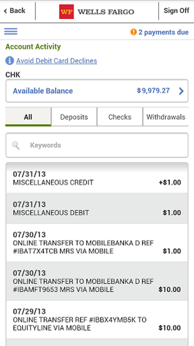 Wells Fargo Mobile Wells Fargo Mobile