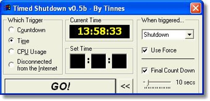 Timed Shutdown Timed Shutdown