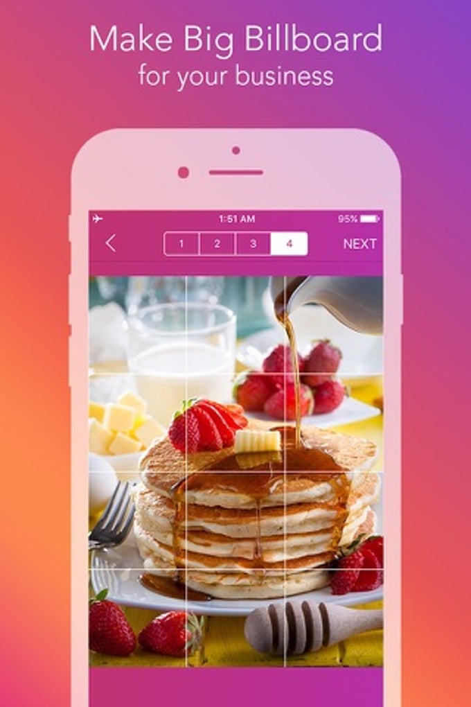 Griddy - Split Pic in Grids For Instagram Post