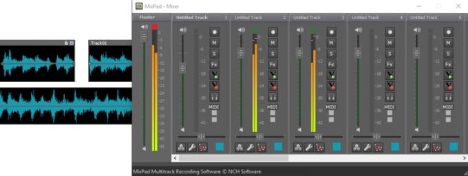 MixPad Multitrack Recording Software