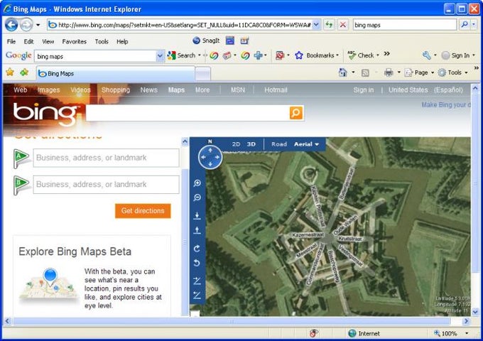 Bing Maps 3D Bing Maps 3D