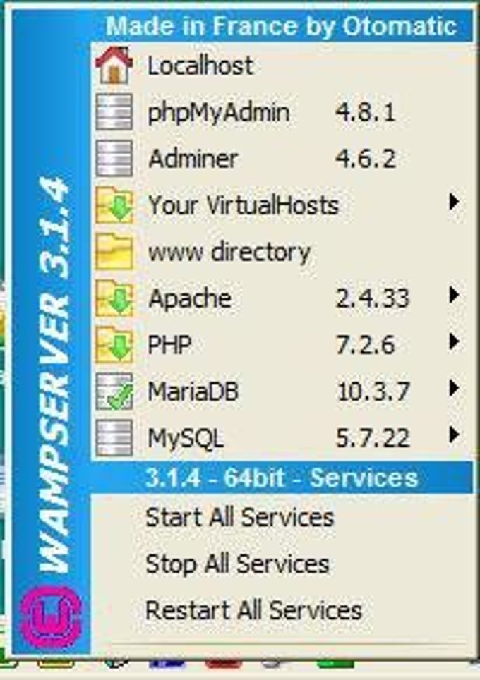 Wampserver ndir