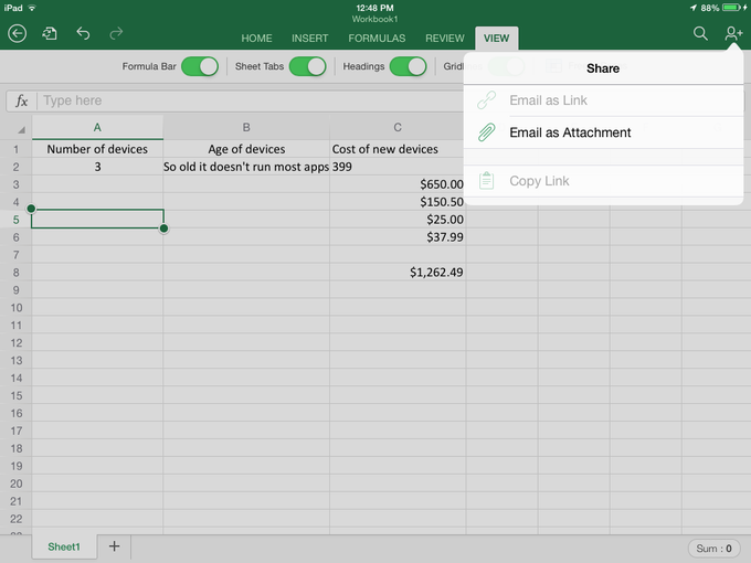 Microsoft Excel Microsoft Excel