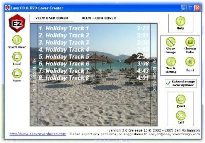Easy Cd Dvd Cover Creator Download