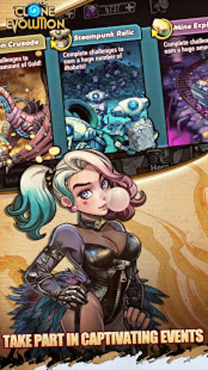 Clone Evolution: RPG Battle-Future Fight Fantasy