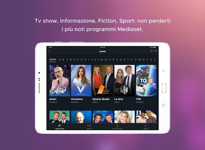 Download Mediaset Play Free for Android - Mediaset Play APK