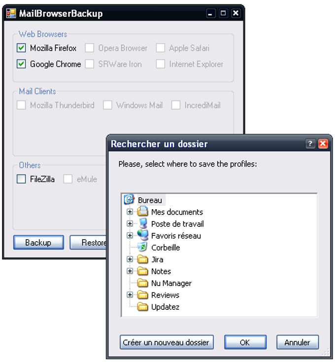 MailBrowserBackup MailBrowserBackup