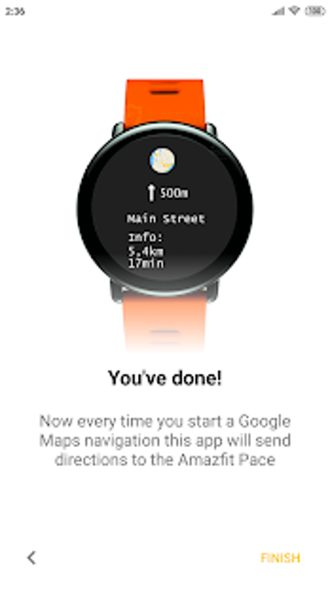 Google maps amazfit hotsell