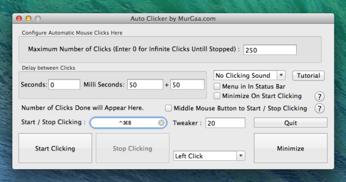 Auto clicker for apple mac