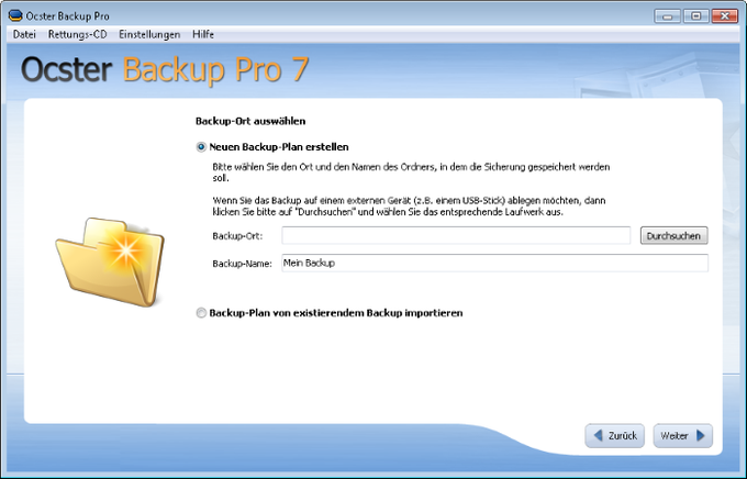 Ocster Backup Pro Ocster Backup Pro