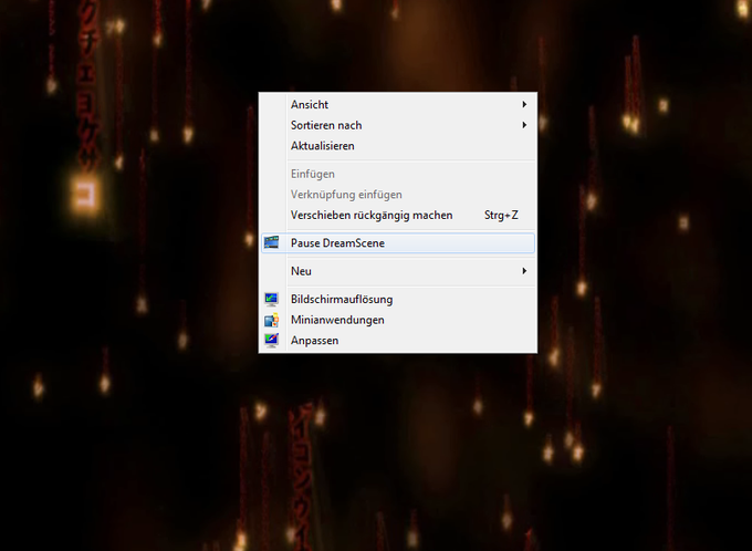 Windows dreamscene can t run as your desktop is now configured что делать