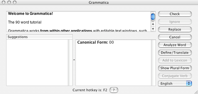 Ultralingua Grammatica Spelling and Grammar Checker - English Ultralingua Grammatica Spelling and Grammar Checker - English