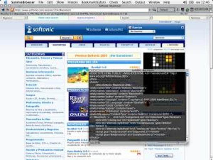 Sunrise Browser Sunrise Browser