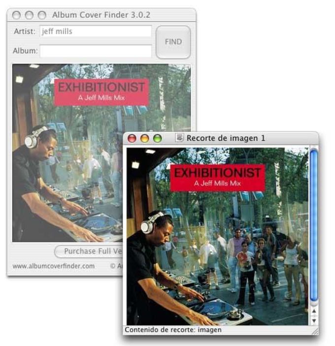 album cover finder mac