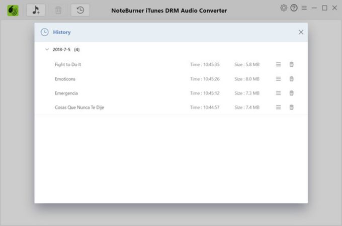 Noteburner Itunes Drm Audio Converter 2 1 6 Download Free