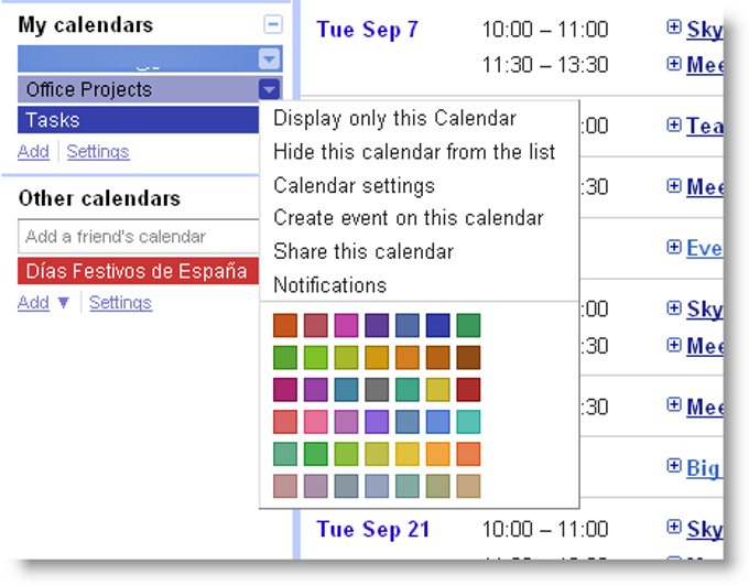 Google Calendar Google Calendar