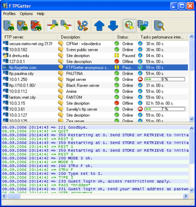 free FTPGetter Professional 5.97.0.275 for iphone download