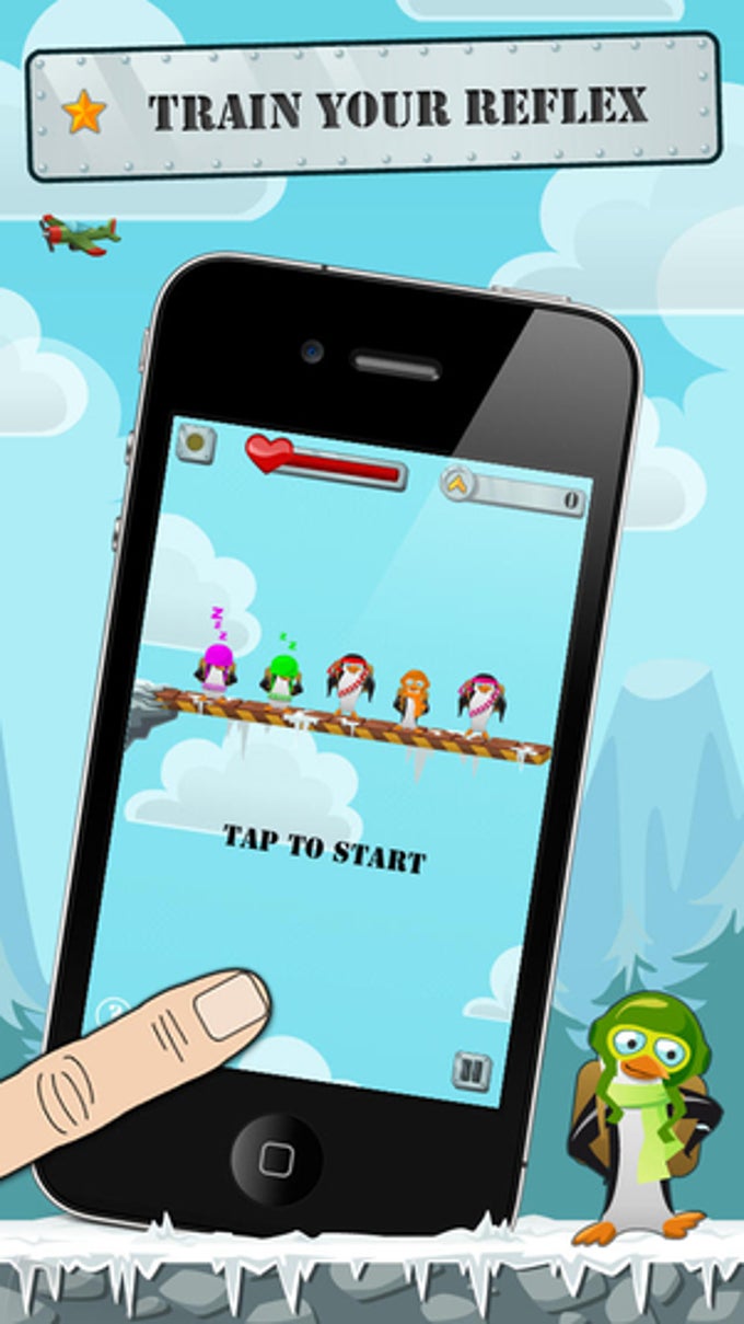 Penguin Airborne для iPhone — Скачать