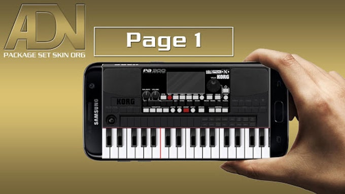 SKIN KORG PA300 FOR ORG 2019