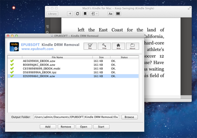 registring kindle for mac as a device