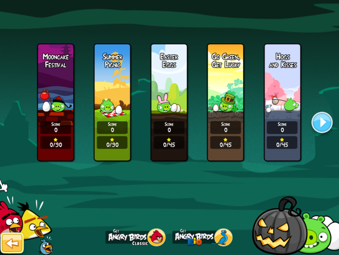 Angry Birds Seasons Angry Birds Seasons