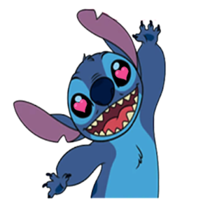 Cute Blue Koala Stitch Stickers for WhatsApp para Android 