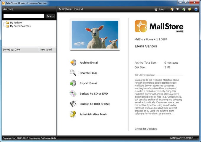 MailStore Home MailStore Home