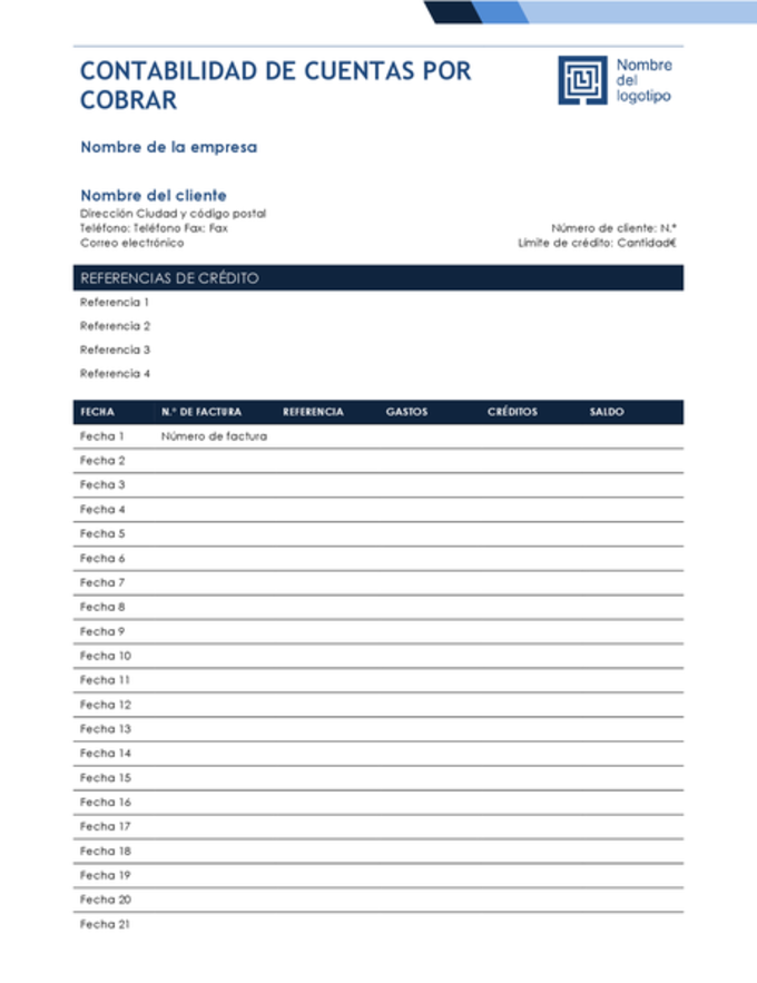 Libro de Cuentas: El cuaderno de contabilidad para la gestión de