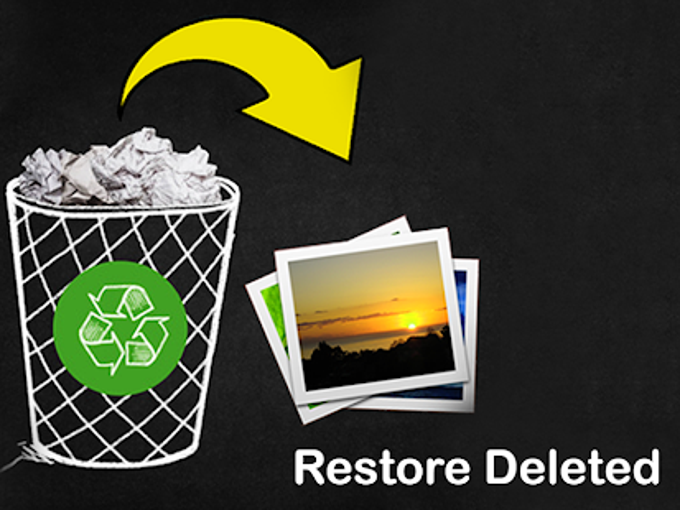 restore deleted photos