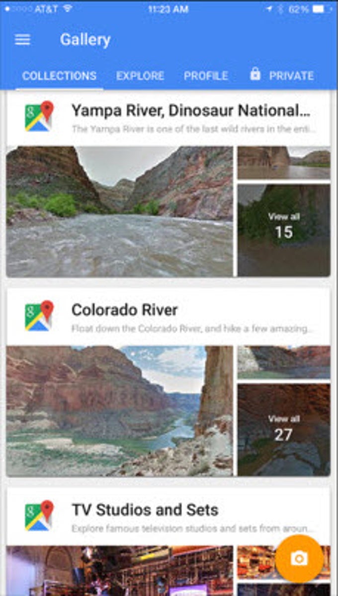 how to google street view on iphone