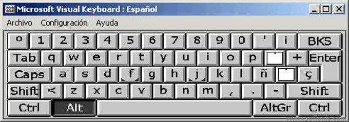 Microsoft Visual Keyboard Microsoft Visual Keyboard