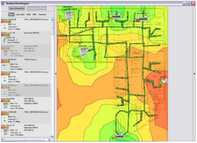Ekahau HeatMapper Ekahau HeatMapper