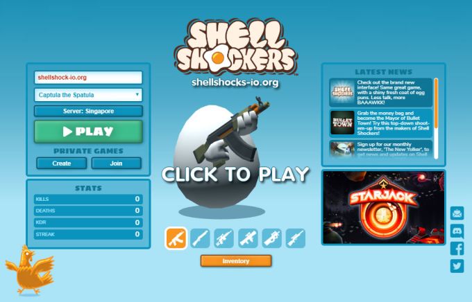 Shell Shockers - 🕹️ Online Game