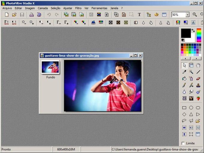 PhotoFiltre em português (Portugal) PhotoFiltre em português (Portugal)