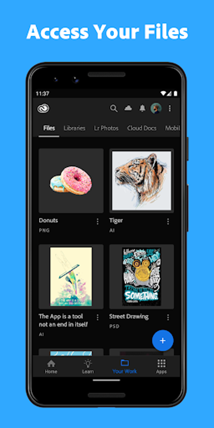 Adobe Creative Cloud APK для Android — Скачать