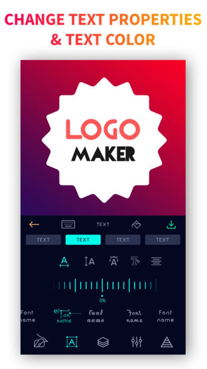 download logo maker sticker