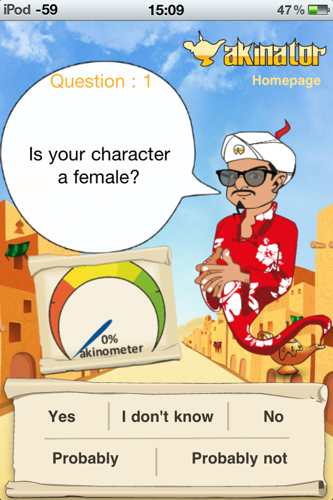 Akinator The Genie Akinator The Genie