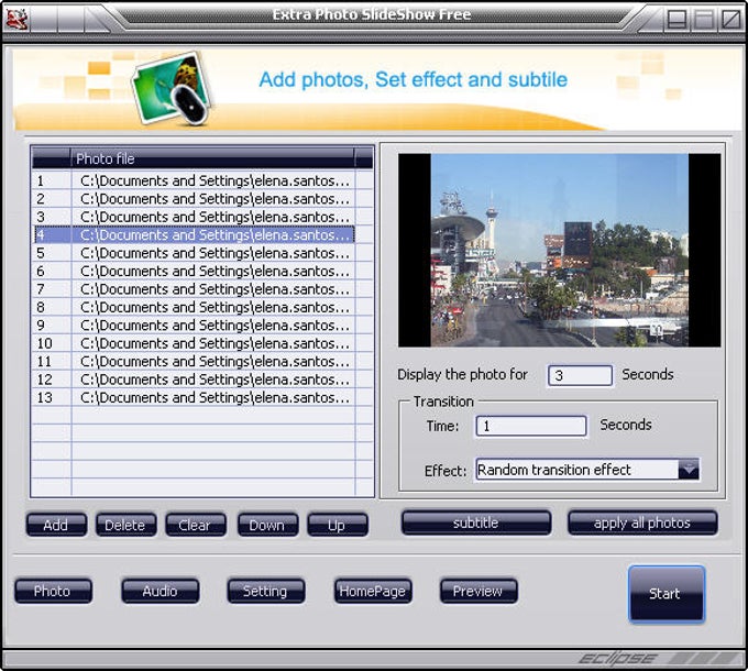 Extra Photo SlideShow Free Extra Photo SlideShow Free