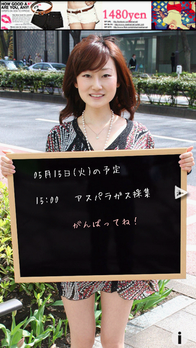 美人予定表 美人予定表