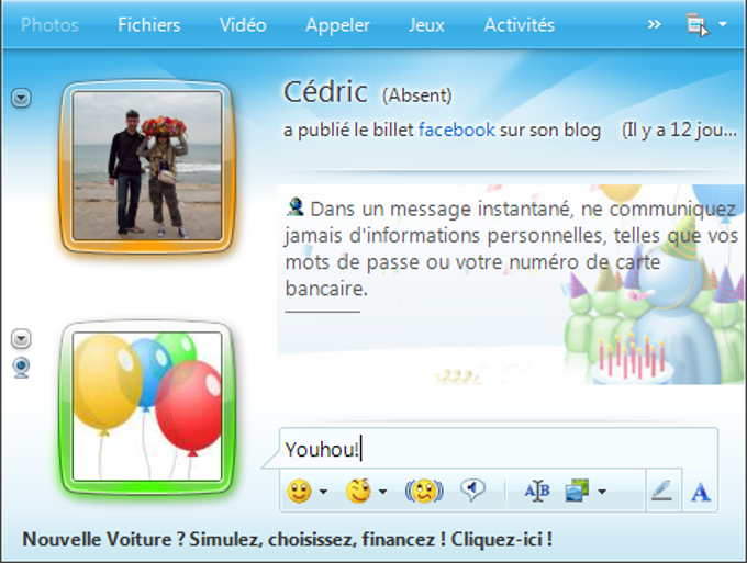 Windows Live Messenger Pack 10eme Anniversaire Windows Telecharger