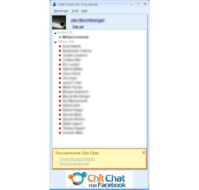 Chit Chat for Facebook Chit Chat for Facebook