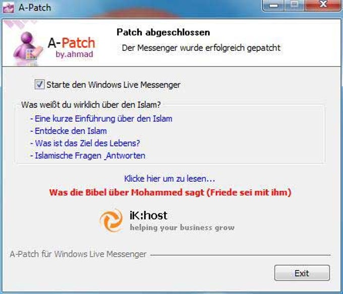 A-Patch For Windows Live Messenger 2011 A-Patch For Windows Live Messenger 2011