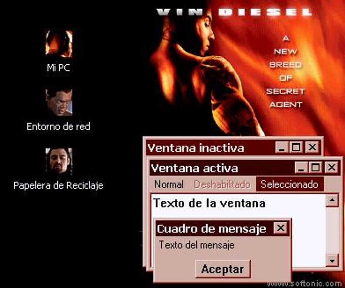 xXx: Vin Diesel Desktop Theme xXx: Vin Diesel Desktop Theme